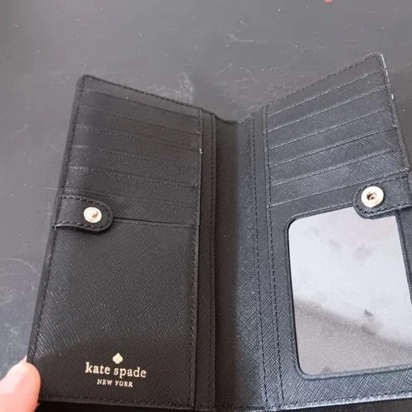 Kate Spade Multicolor Leaf Print Wallet - Picture 5 of 5